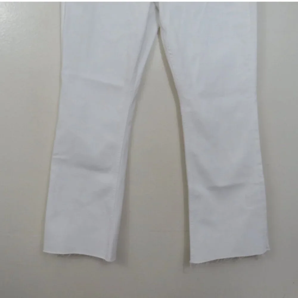Rag & Bone Size 28 Casey High Rise Ankle Flare White Stretch Jeans NEW $225 - Picture 4 of 4